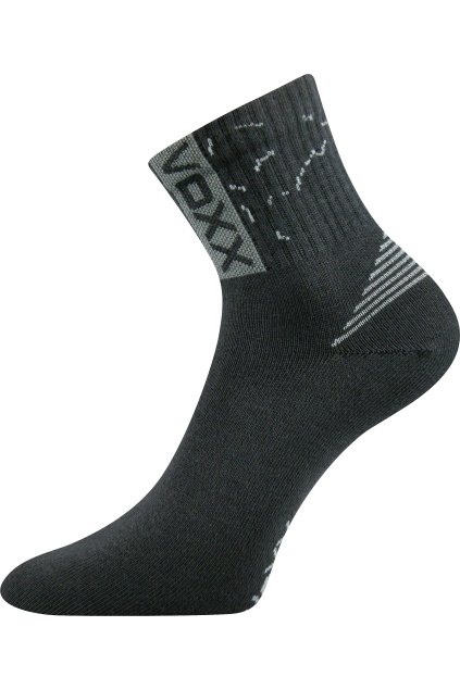 ponožky Codex - tmavě šedá (Velikost 35-38 (23-25), 3 pár)