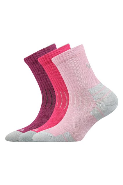 ponožky Belkinik - mix holka (Velikost 20-24 (14-16), 3 pár)