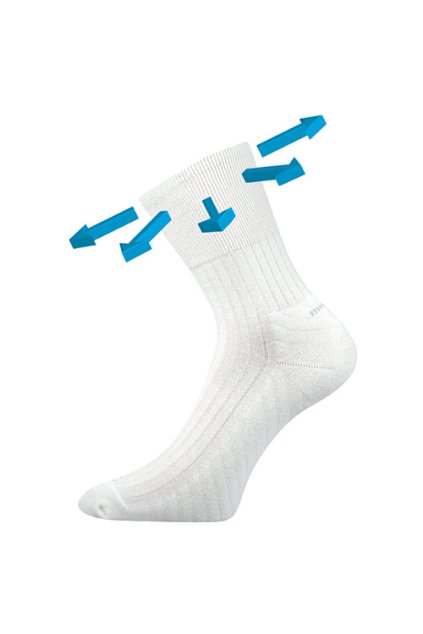 ponožky Corsa Medicine - bílá (Velikost 35-38 (23-25), 1 pár)