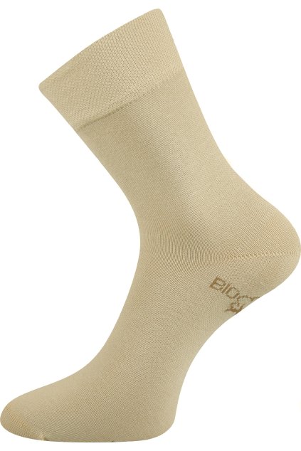 ponožky Bioban BIO bavlna - béžová (Velikost 35-38 (23-25), 3 pár)