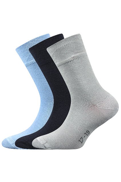 ponožky Emko - mix kluk (Velikost 16-19 (11-13), 3 pár)