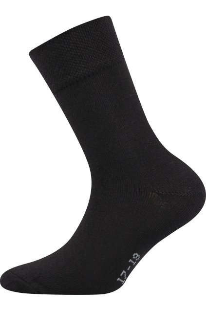 ponožky Emko - černá (Velikost 25-29 (17-19), 3 pár)