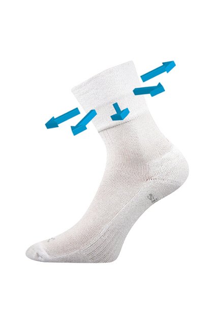 ponožky Enigma Medicine VoXX - bílá-jednobarevná
