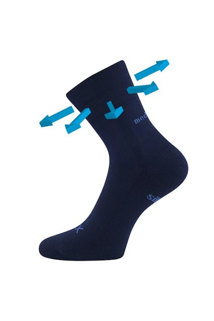 ponožky Enigma Medicine - tmavě modrá (Velikost 35-38 (23-25), 1 pár)