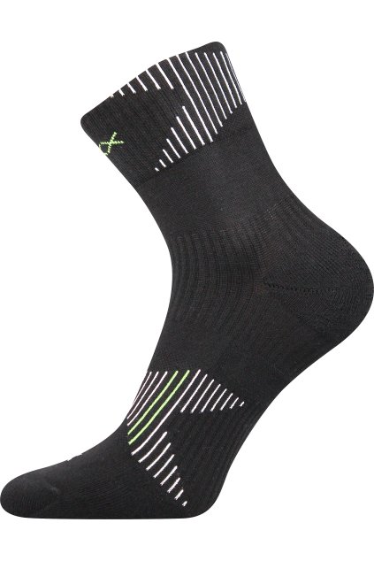 ponožky Patriot B - černá (Velikost 35-38 (23-25), 1 pár)