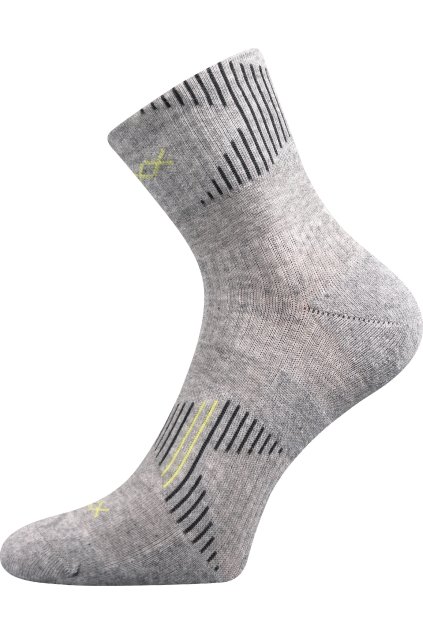 ponožky Patriot B - světle šedá melé (Velikost 35-38 (23-25), 1 pár)