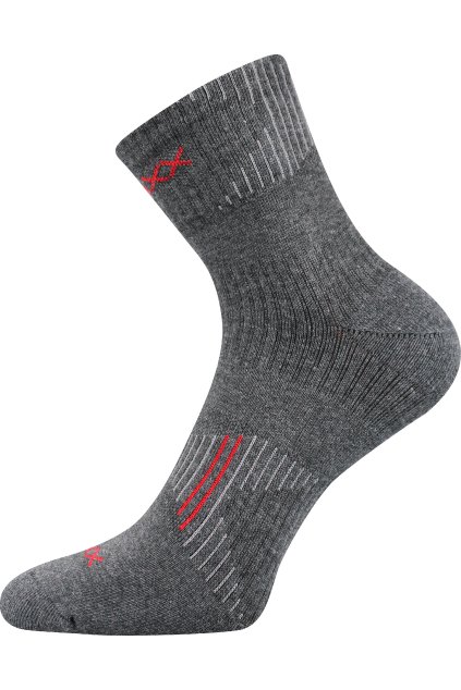 ponožky Patriot B - tmavě šedá melé (Velikost 35-38 (23-25), 1 pár)