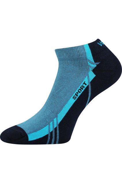 ponožky Pinas - modrá (Velikost 35-38 (23-25), 3 pár)