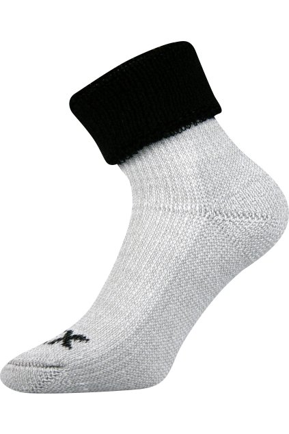 ponožky Quanta - černá (Velikost 35-38 (23-25), 1 pár)