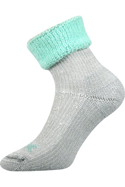 ponožky Quanta - světle zelená (Velikost 35-38 (23-25), 1 pár)