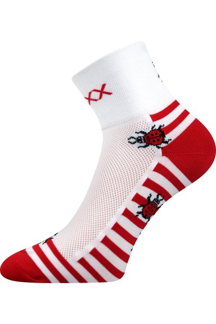 ponožky Ralf X - berušky (Velikost 35-38 (23-25), 1 pár)