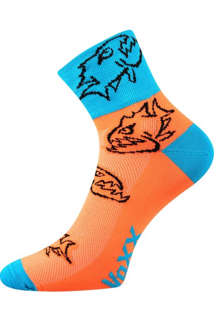 ponožky Ralf X - piraňa (Velikost 35-38 (23-25), 1 pár)