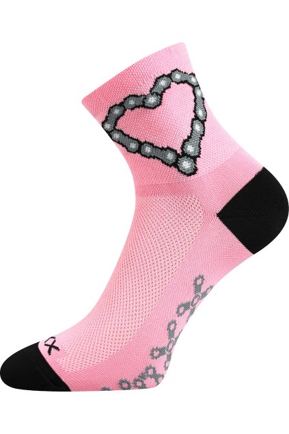 ponožky Ralf X - srdce (Velikost 35-38 (23-25), 1 pár)
