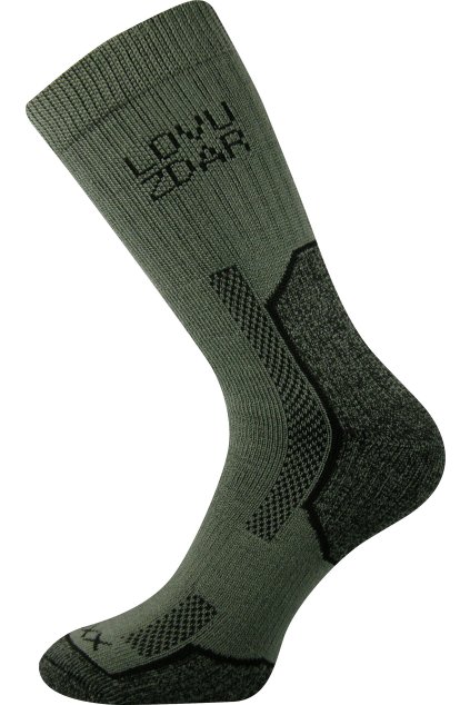 ponožky Lovan - tmavě zelená (Velikost 39-42 (26-28), 1 pár)