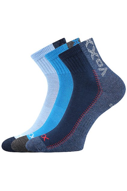 ponožky Revoltik - mix kluk (Velikost 16-19 (11-13), 3 pár)