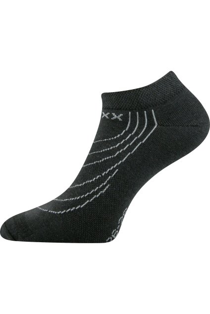 ponožky Rex 02 - tmavě šedá (Velikost 35-38 (23-25), 3 pár)