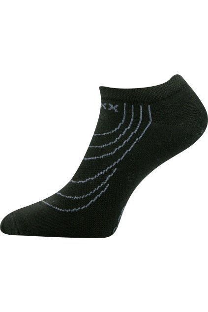 ponožky Rex 02 - černá (Velikost 35-38 (23-25), 3 pár)