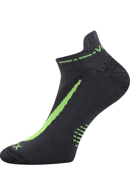 ponožky Rex 10 - tmavě šedá (Velikost 35-38 (23-25), 3 pár)