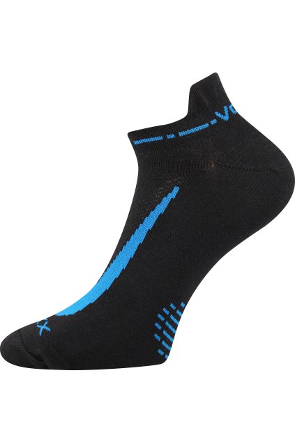 ponožky Rex 10 - černá (Velikost 35-38 (23-25), 3 pár)