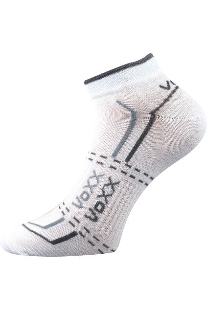 ponožky Rex 11 - bílá (Velikost 35-38 (23-25), 3 pár)
