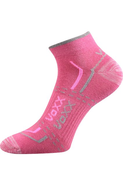 ponožky Rex 11 - růžová (Velikost 35-38 (23-25), 3 pár)