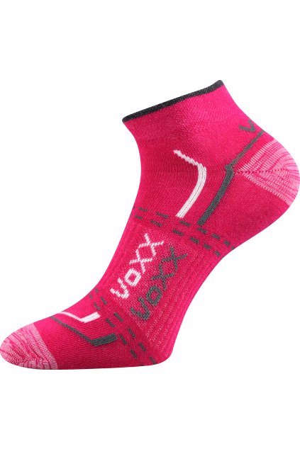 ponožky Rex 11 - magenta (Velikost 35-38 (23-25), 3 pár)