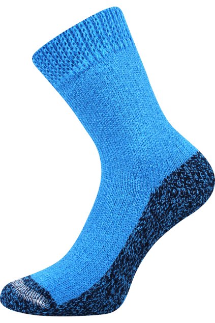 ponožky Spací - modrá (Velikost 35-38 (23-25), 1 pár)