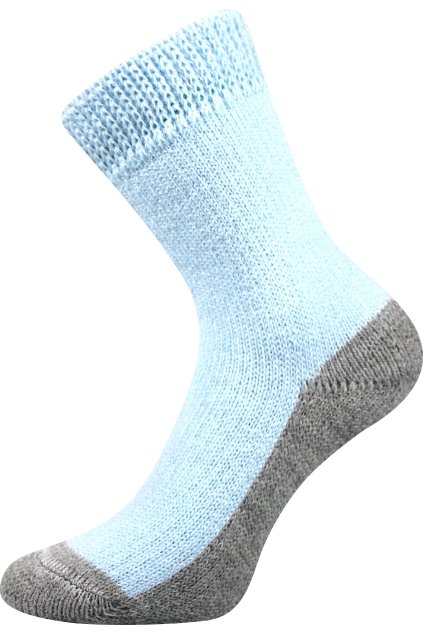 ponožky Spací - světle modrá (Velikost 35-38 (23-25), 1 pár)