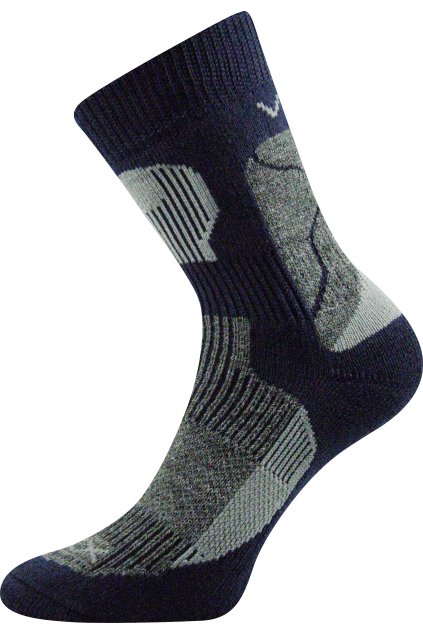 ponožky Treking - tmavě modrá (Velikost 35-37 (23-24), 1 pár)