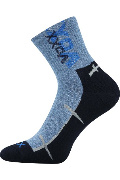 ponožky Walli - modrá (Velikost 35-38 (23-25), 1 pár)