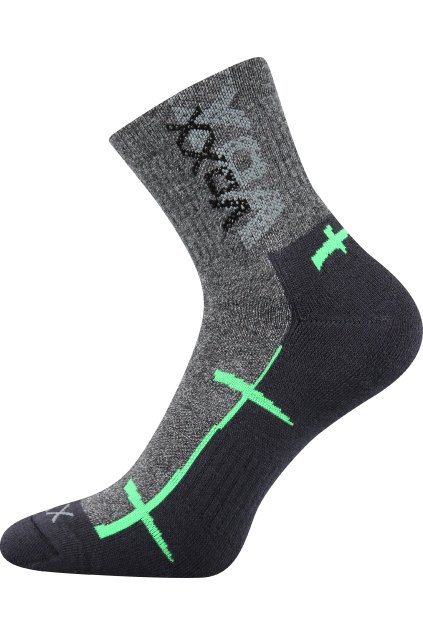 ponožky Walli - tmavě šedá (Velikost 35-38 (23-25), 1 pár)