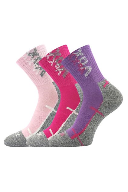 ponožky Wallík - mix holka (Velikost 16-19 (11-13), 3 pár)