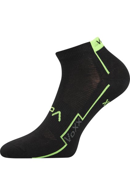 ponožky Kato - černá (Velikost 35-38 (23-25), 3 pár)