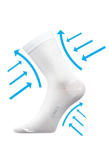 ponožky Kooper - bílá (Velikost 39-42 (26-28), 1 pár)