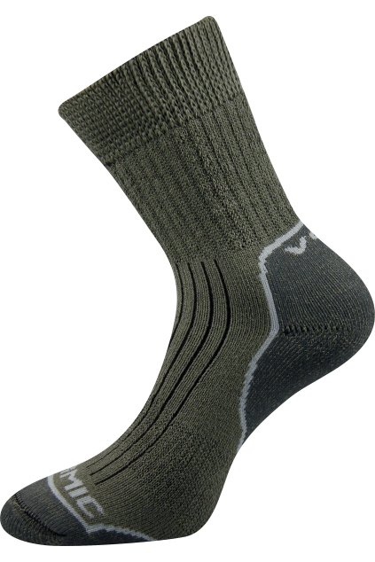 ponožky Zenith L+P - tmavě zelená (Velikost 35-37 (23-24), 1 pár)