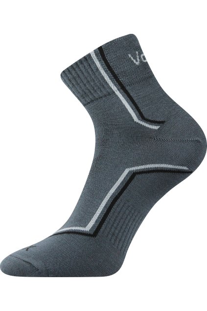 ponožky Kroton - tmavě šedá (Velikost 35-38 (23-25), 3 pár)