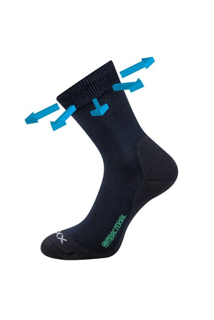 ponožky Zeus zdrav. - tmavě modrá (Velikost 35-38 (23-25), 1 pár)