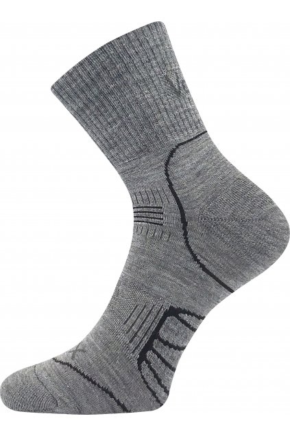 ponožky Falco cyklo - šedá melé (Velikost 35-38 (23-25), 1 pár)