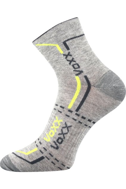 ponožky Franz 03 - světle šedá melé (Velikost 35-38 (23-25), 3 pár)