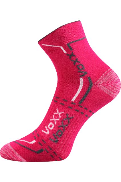 ponožky Franz 03 - magenta (Velikost 35-38 (23-25), 3 pár)