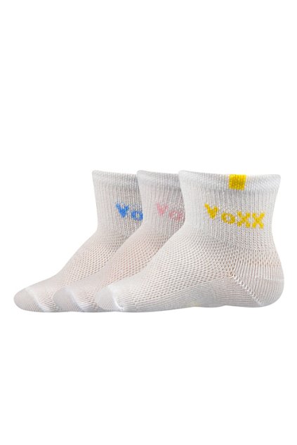 ponožky Fredíček - bílá (Velikost 18-20 (12-14), 3 pár)