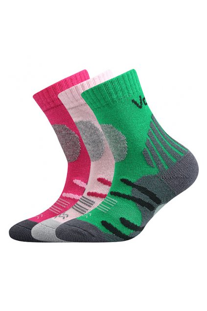ponožky Horalik - mix holka (Velikost 20-24 (14-16), 3 pár)