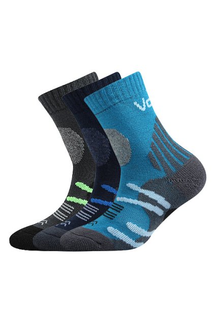 ponožky Horalik - mix kluk (Velikost 20-24 (14-16), 3 pár)