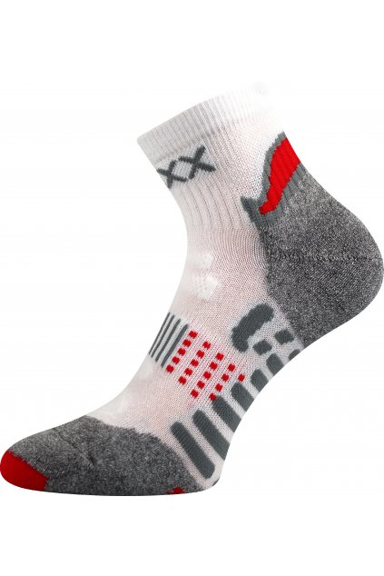 ponožky Integra - červená (Velikost 35-38 (23-25), 1 pár)