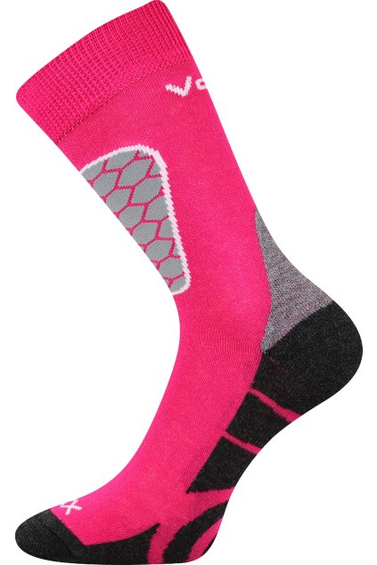 ponožky Solax - magenta (Velikost 35-38 (23-25), 1 pár)