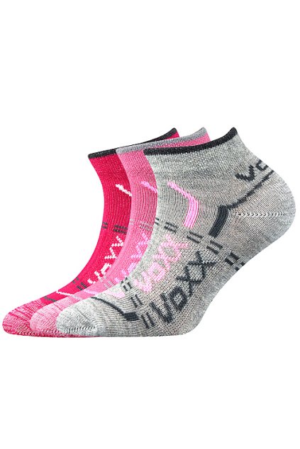 ponožky Rexík 01 - mix holka (Velikost 20-24 (14-16), 3 pár)