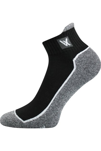 ponožky Nesty 01 - černá (Velikost 35-38 (23-25), 3 pár)