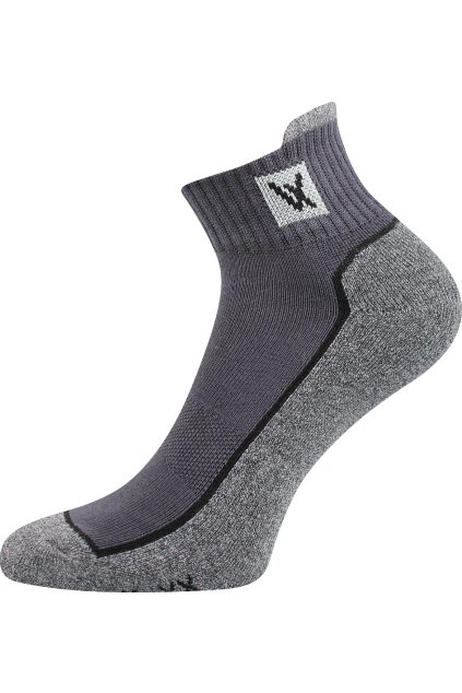 ponožky Nesty 01 - tmavě šedá (Velikost 39-42 (26-28), 3 pár)