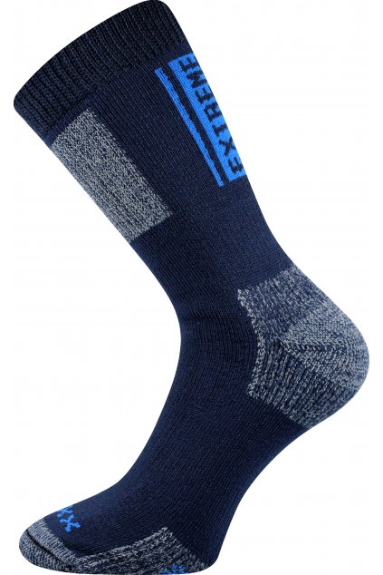 ponožky Extrém - tmavě modrá (Velikost 35-38 (23-25), 1 pár)