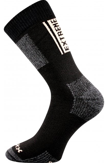 ponožky Extrém - černá (Velikost 35-38 (23-25), 1 pár)